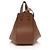 Borsa Hammock Compact in pelle di vitello Loewe Marrone - vista 3