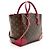 Borsa Louis Vuitton Monogram Canvas Phenix MM Marrone - vista 2