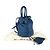 Chloé Bolso de mano 2way de cuero con doble borla Chloe Azul - vista 8