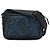 Borsa a tracolla Burberry Ormond Canvas Leather Crossbody Bag Blu