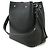 Bucket Borsa a tracolla a secchiello Louis Vuitton Lockme in pelle nera Nero - vista 2