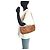 Chloé Borsa a tracolla in pelle Chloe Marrone - vista 6
