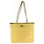 Prada Nylon Tessuto Triangle Logo Tote Gelb