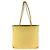 Prada Nylon Tessuto Triangle Logo Tote Gelb - Ansicht 2
