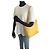 Prada Nylon Tessuto Triangle Logo Tote Gelb - Ansicht 7