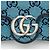 Bolso Mini Matelassé GG Canvas GG Marmont de Gucci Negro - vista 9