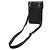 Custodia per smartphone e borsa 2WAY con logo triangolo in nylon Prada Nero - vista 2