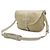 Borsa a Spalla Louis Vuitton Monogram Mini Lin Saumur 30 Marrone Beige - vista 2