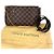 Borsa a tracolla Louis Vuitton Favorite MM Damier Ebene Marrone - vista 2