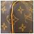 Borsa Keepall Louis Vuitton Monogram Canvas 55 Marrone - vista 7