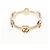 Anello Gucci GG Love in oro rosa - vista 2