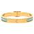 Hermès Hermes Mini Click Chaine d'Ancre Bracelet Blue Golden  - view 3