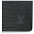 Portacarte in pelle Epi Louis Vuitton Nero - vista 6