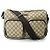 Borsa a Spalla Gucci GG Supreme Marrone Beige - vista 2