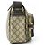 Borsa a Spalla Gucci GG Supreme Marrone Beige - vista 4