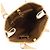 Borsa a tracolla verticale Louis Vuitton Monogram Batignolles Marrone - vista 7