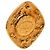 Broche Chanel chapado en oro Dorado - vista 3