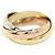 Cartier Trinity Classic MM Ring Pink Weiß Gelb - Ansicht 4
