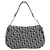 Borsa a tracolla in tela nera Christian Dior Nero - vista 2