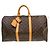 Louis Vuitton Keepall Monogram Canvas 50 Marrone