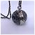 Collana con pendente Chanel Double C nera Nero - vista 6