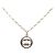 Collana con pendente a catena con logo Doppia G GG di Gucci - vista 2