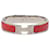 Hermès Bracciale Click H PM Hermes Argento Rosso  - vista 1