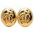 Orecchini Chanel Vintage Mademoiselle Clip D'oro