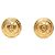 Orecchini a clip Chanel Vintage Coco Mark D'oro