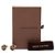 Orecchini Louis Vuitton Magnetic Boa Marrone D'oro - vista 5