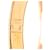 Hermès Pulseira Clic Anneau Hermes Rosa Dourado Amarelo  - vista 4