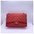 Borsa Chanel Jumbo Rossa in Pelle Rosso - vista 2