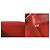 Borsa a Spalla Chanel Diana 25 Medium Caviar Skin Red Matelassé Rosso - vista 10