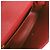 Borsa a Spalla Chanel Diana 25 Medium Caviar Skin Red Matelassé Rosso - vista 5