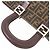 Borsa Fendi Zucca 26329 Marrone - vista 4