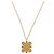 Céline Collana Celine Triomphe Stone Logo Gold D'oro - vista 3