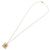 Céline Collana Celine Triomphe Stone Logo Gold D'oro - vista 4