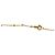 Céline Collana Celine Triomphe Stone Logo Gold D'oro - vista 5