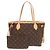 Borsa Tote Louis Vuitton Neverfull PM Monogram Marrone Monogramma