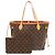 Borsa Louis Vuitton Neverfull MM Fuchsia Monogram Fuschia Monogramma