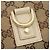 Borsa a Spalla Gucci Hobo Abbey 130738 Bianco Beige - vista 8