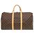 Borsa Boston Louis Vuitton Keepall 50 Monogram Marrone Monogramma