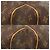 Borsa Boston Louis Vuitton Keepall 55 Monogram Marrone Monogramma - vista 4