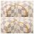 Borsa Louis Vuitton Speedy 30 Damier Azur Bianco - vista 4