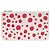 Pochette Louis Vuitton Neverfull Blanco Roja