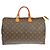 Louis Vuitton Speedy Monogram Canvas 40 Braun