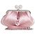 Weekend Max Mara Pasticcino bag in rosa in raso con cristalli Argento