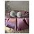 Weekend Max Mara Pasticcino bag in rosa in raso con cristalli Argento - vista 8