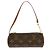 Louis Vuitton Papillon Pochette Monogram Canvas Mini Marrone