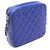 Borsa a tracolla Chanel Matelassé con nappa Blu - vista 2